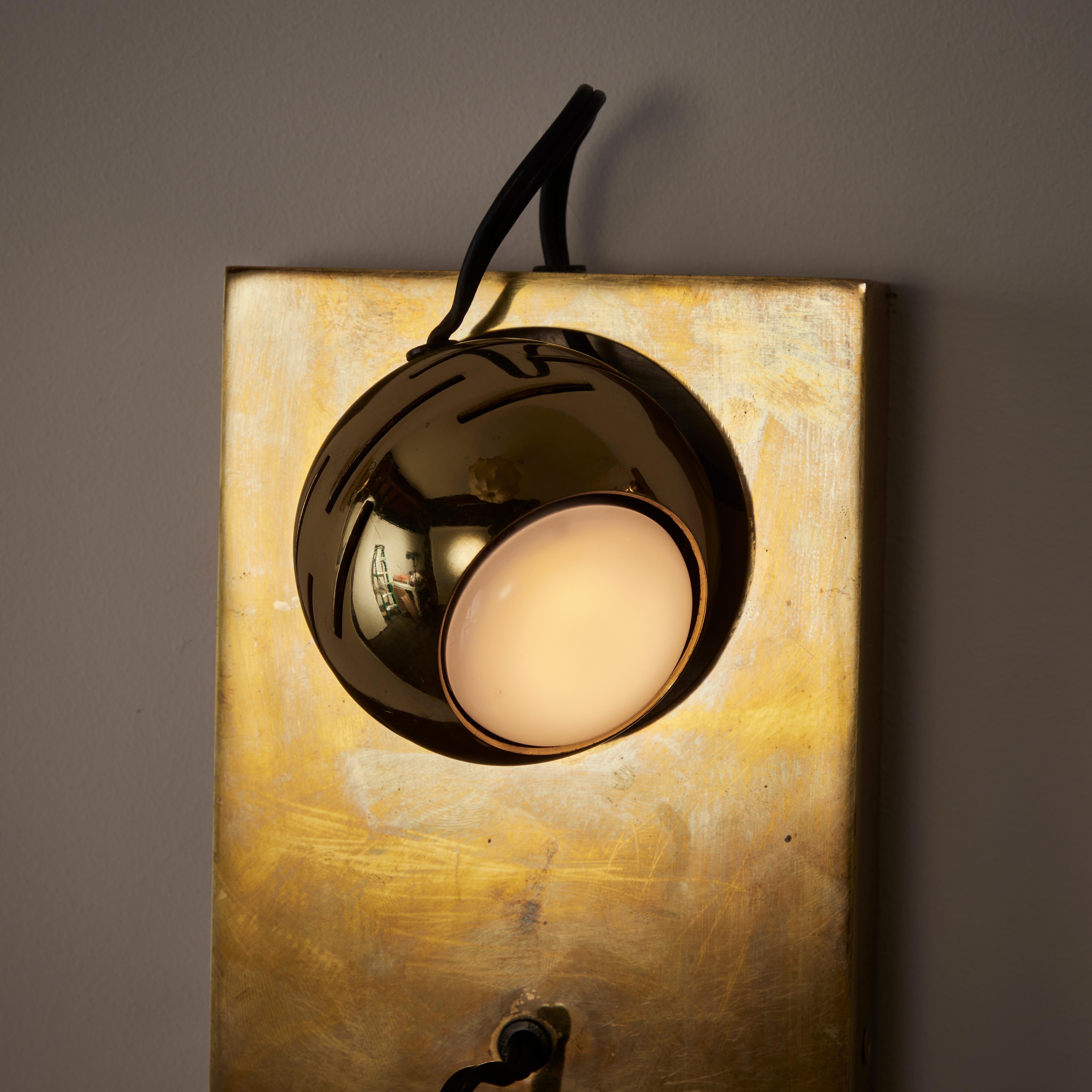 Eyeball Wall Lamps by Angelo Lelli for Arredoluce  9