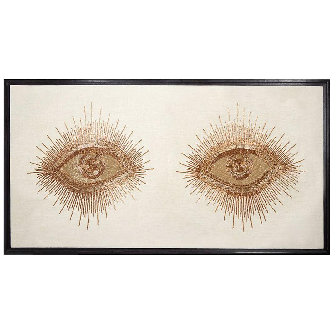 Eyes Hand-Beaded Wall Art For Sale