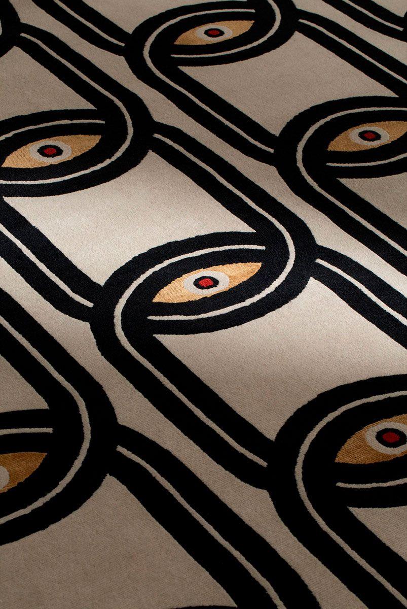 Ojos encadenados Alfombra cc-tapis de Federico Pepe Nepalés en venta