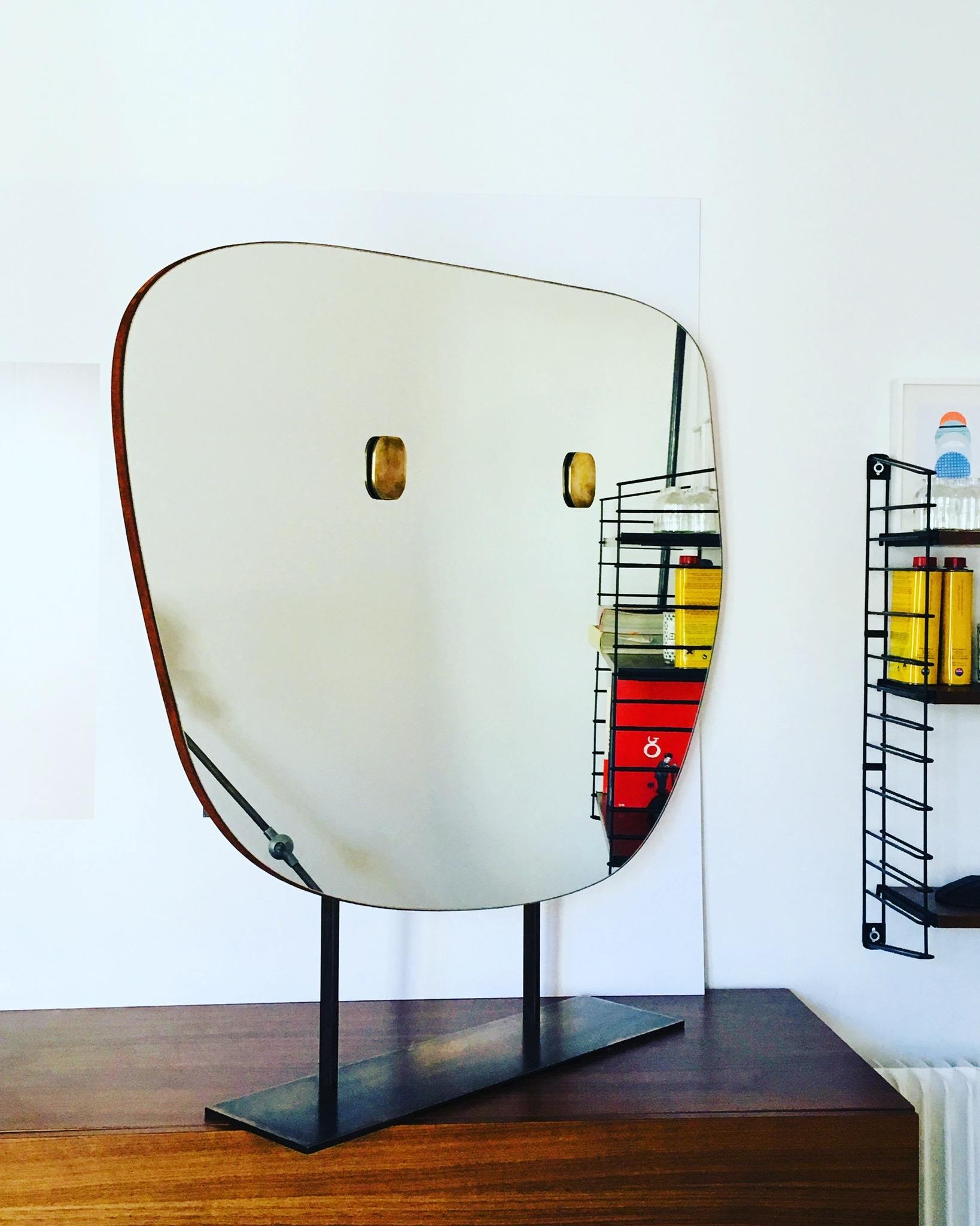 Modern Eyes Mirror by Charlotte Besson-Oberlin