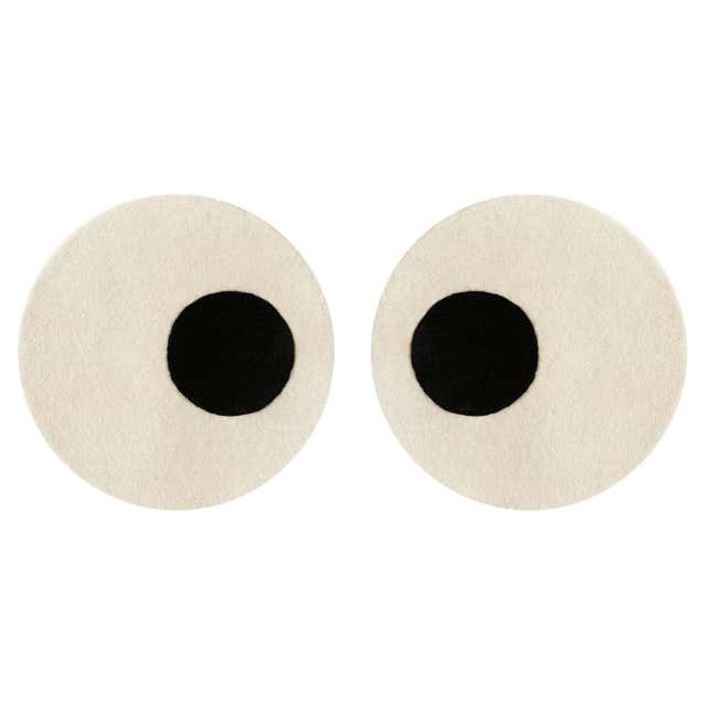 Shell Rug Sand, 3D Hand-tufted For Sale at 1stDibs