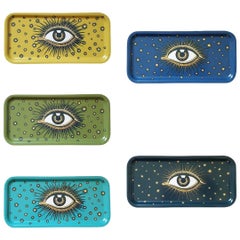 Eyes Serving Wood Trays Set of 5