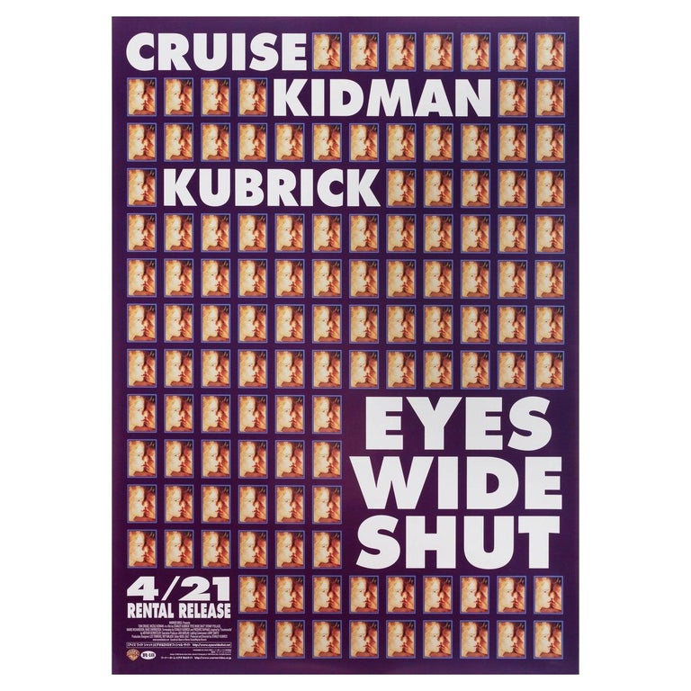 Eyes Wide Shut 1999 Japanese Video Poster For Sale at 1stDibs Eyes Wide Shut 1999 Japanese Video Poster For Sale at 1stDibs
