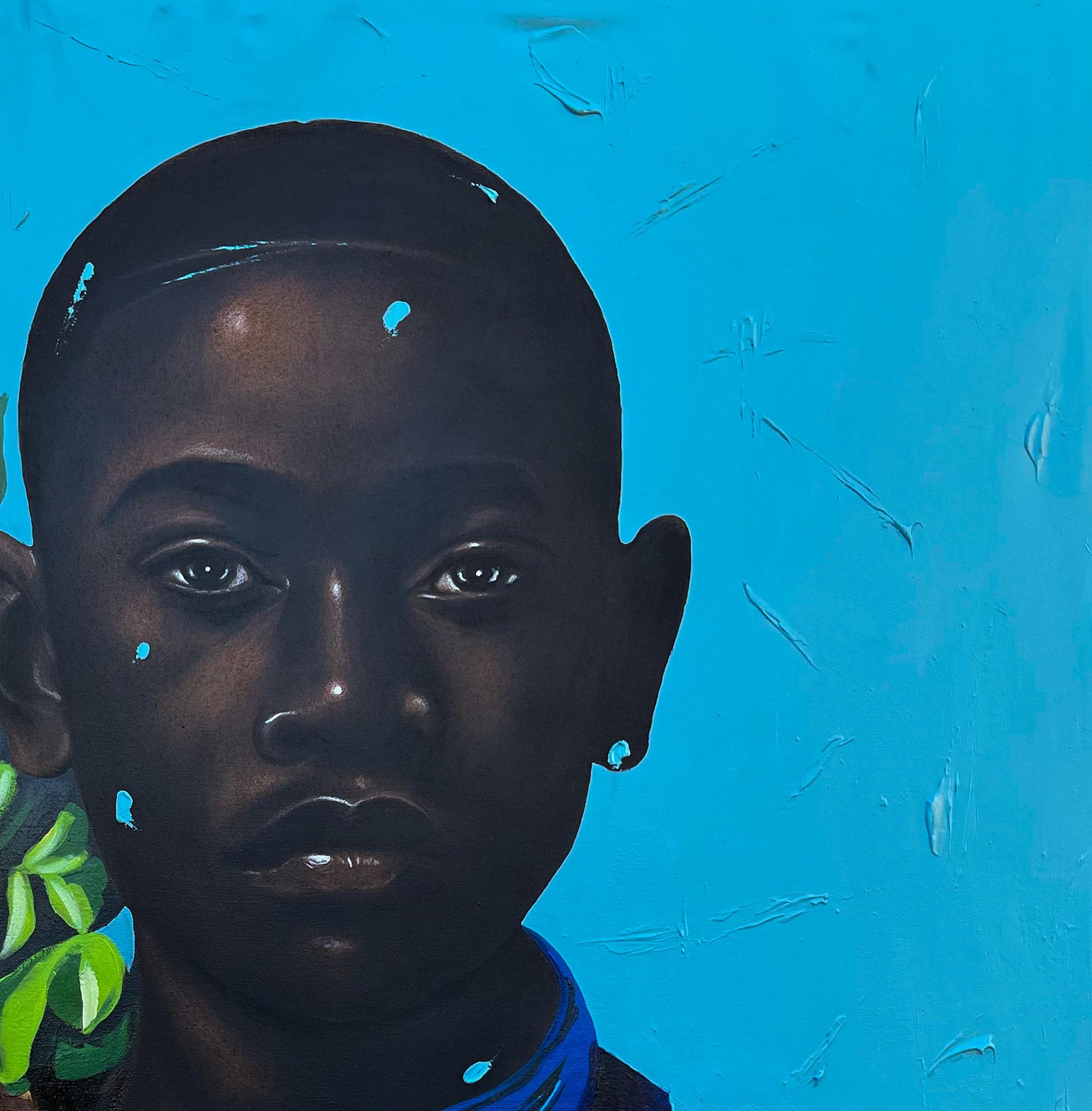 Credere 1 - Painting Espressionista di Eyitayo Alagbe 