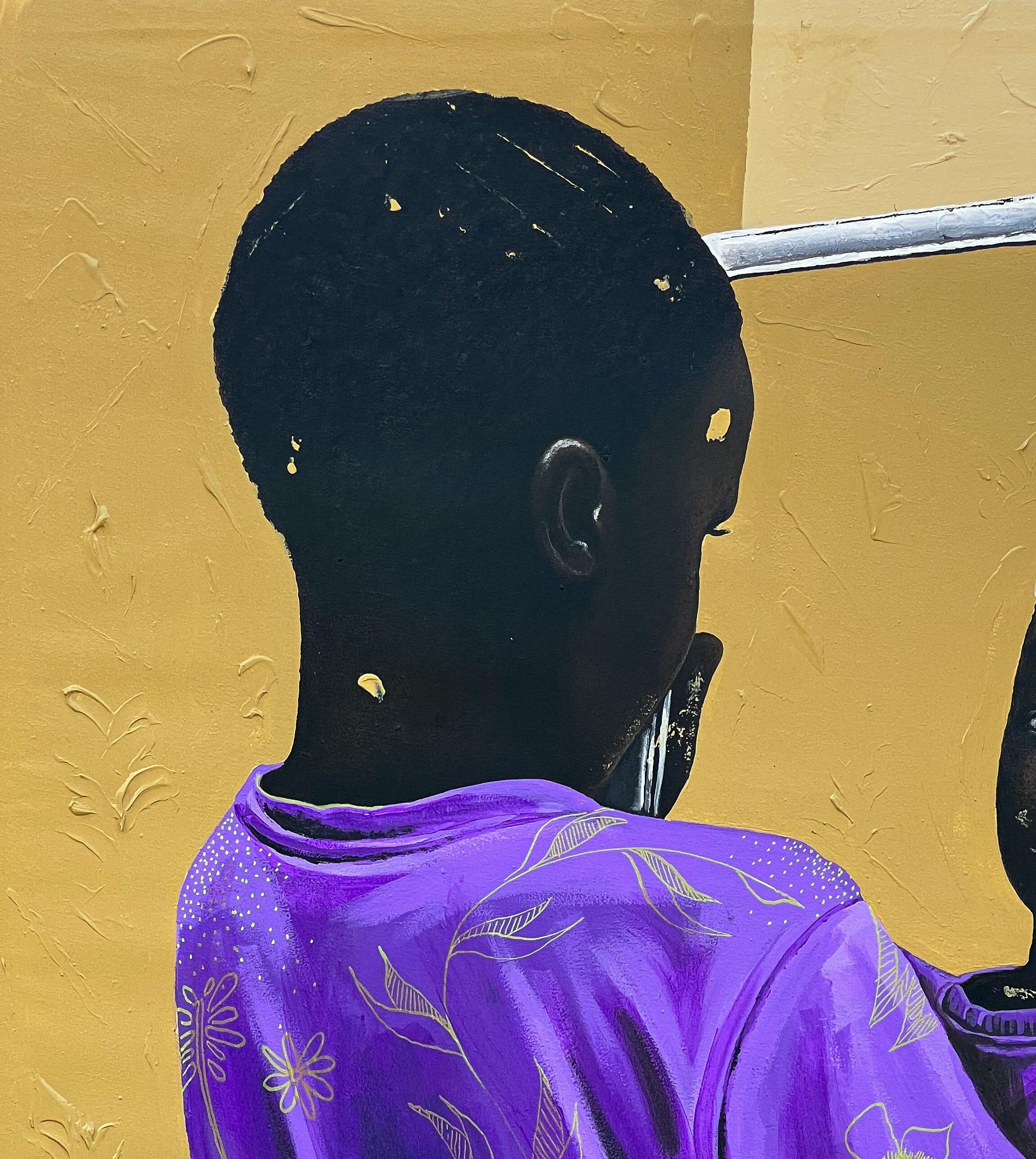 Nato Re - Painting di Eyitayo Alagbe 