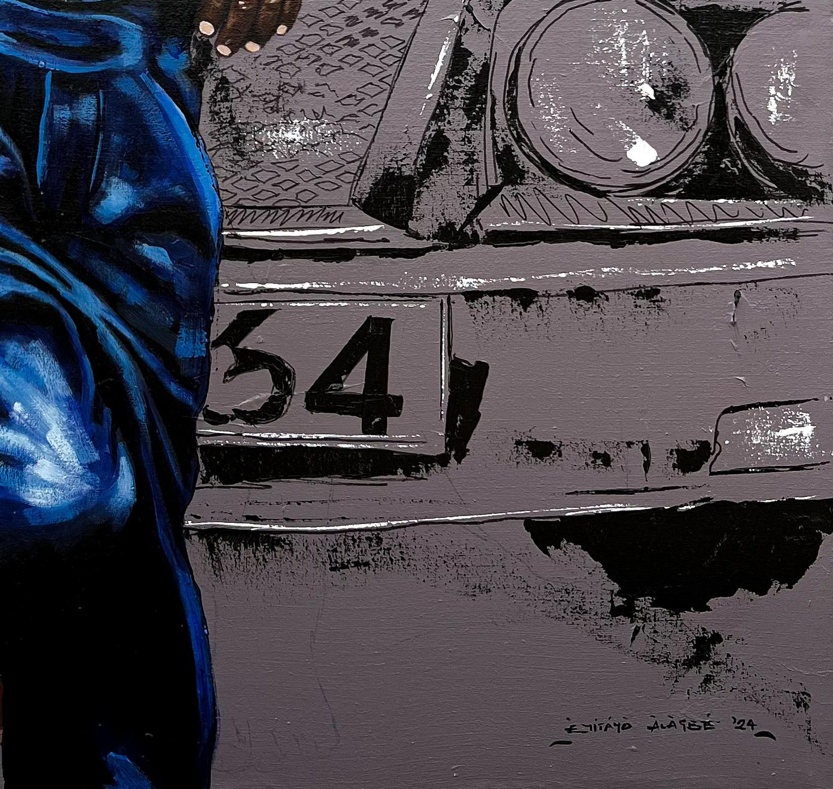 Creative Rebel - 21° secolo, Contemporaneo, Figurativo, Tecnica mista, Bambini in vendita 1