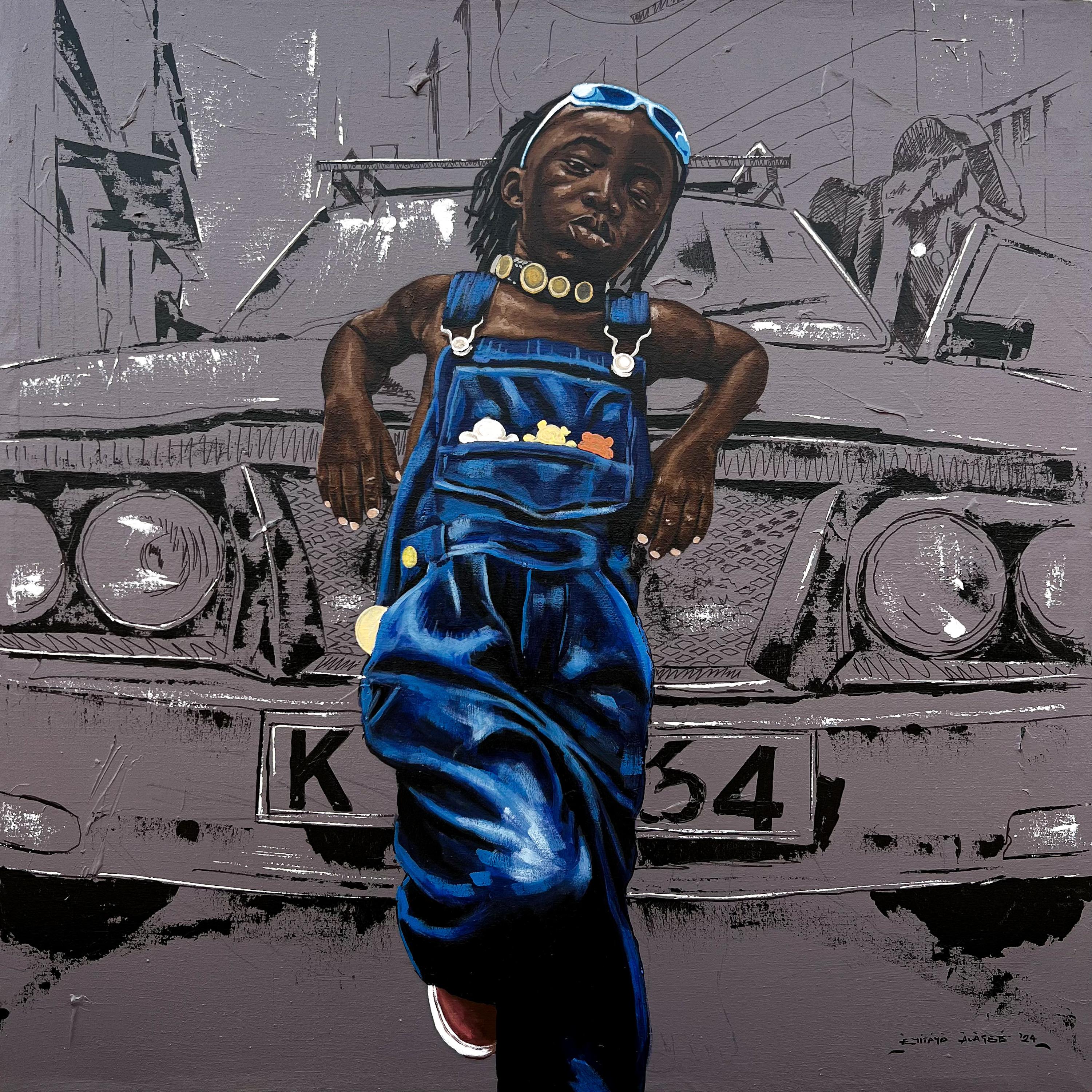 Creative Rebel - 21° secolo, Contemporaneo, Figurativo, Tecnica mista, Bambini