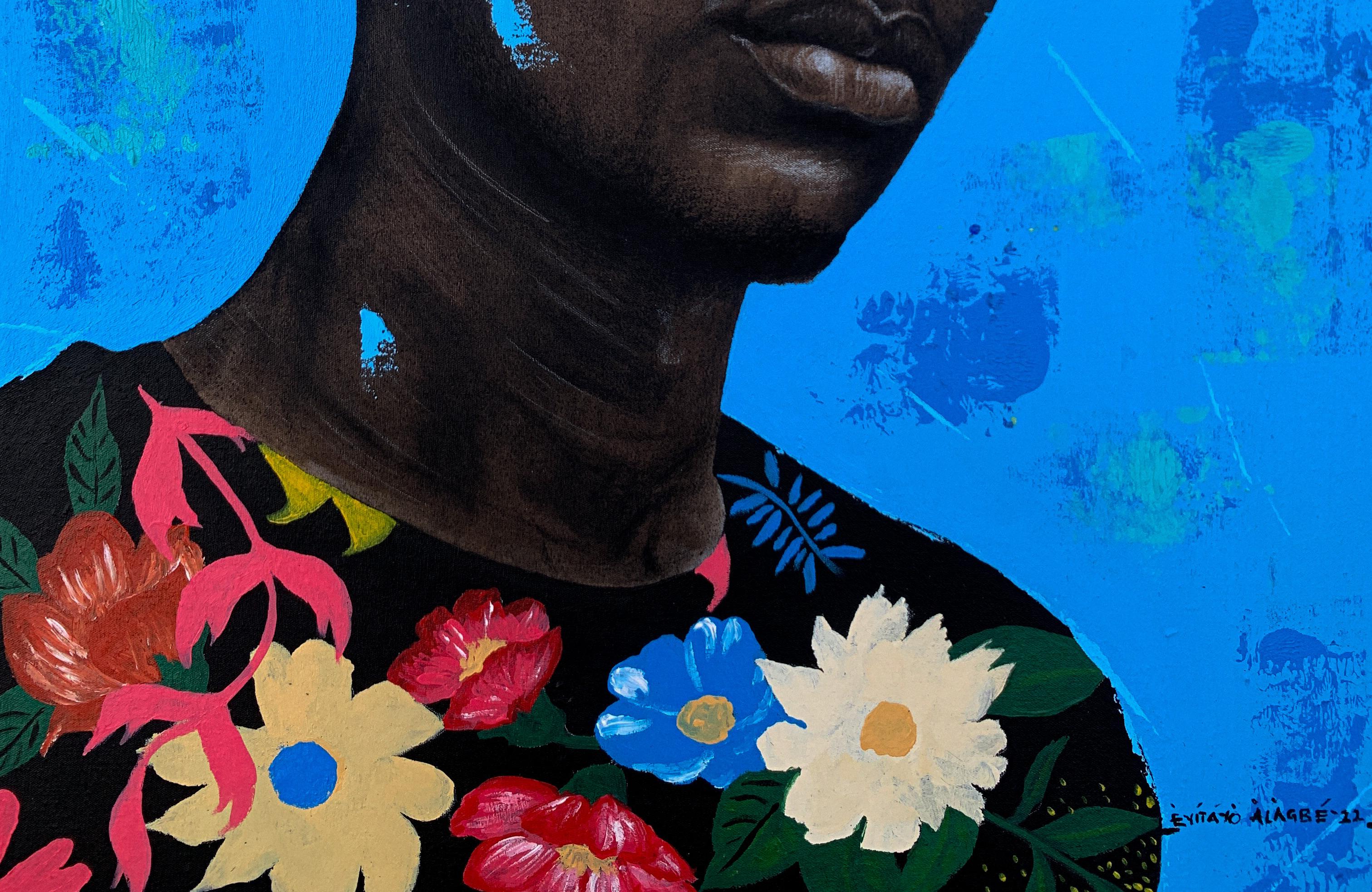 Sono diverso 3 - Painting di Eyitayo Alagbe 