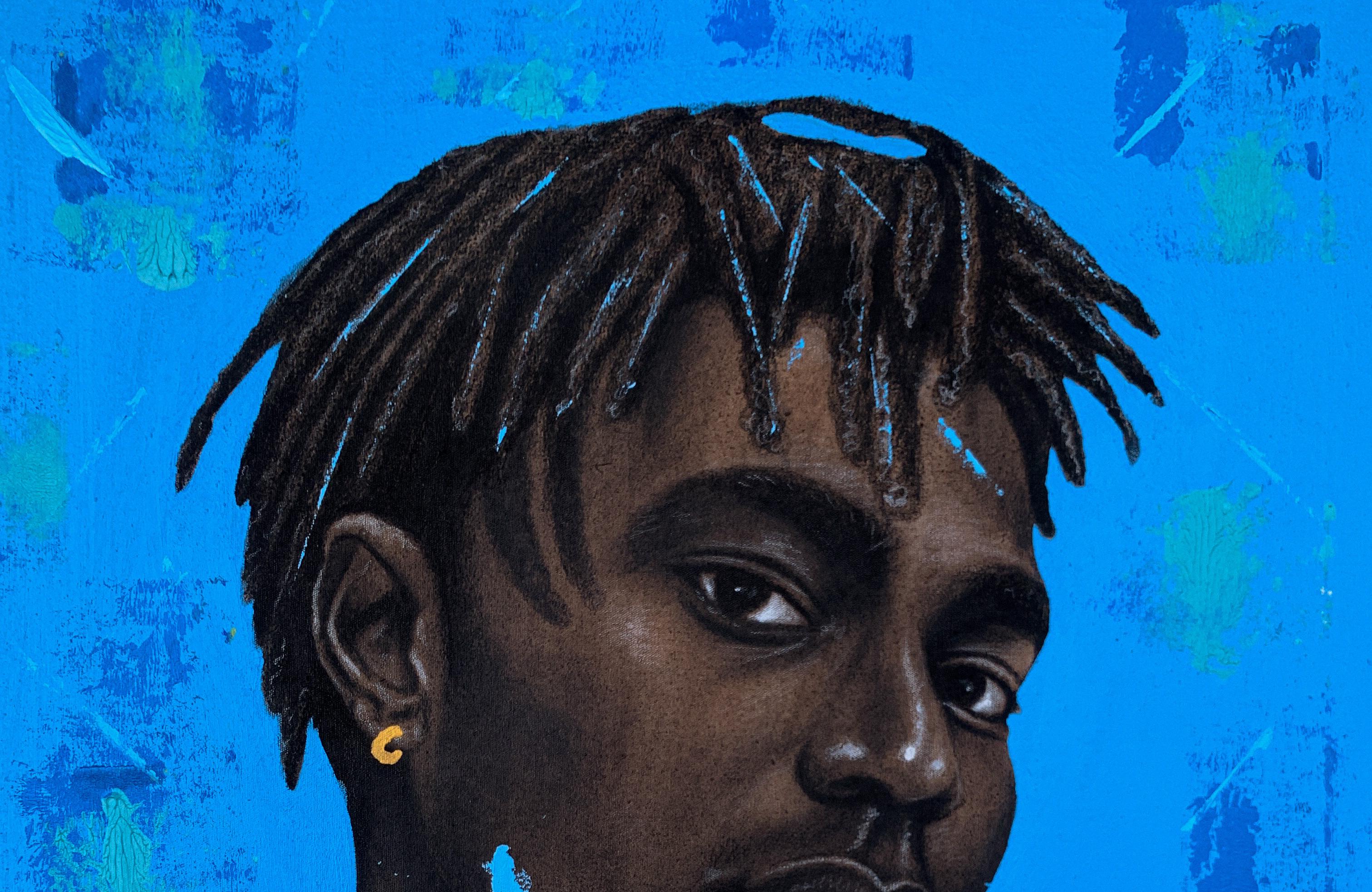 Sono diverso 3 - Painting Espressionista di Eyitayo Alagbe 
