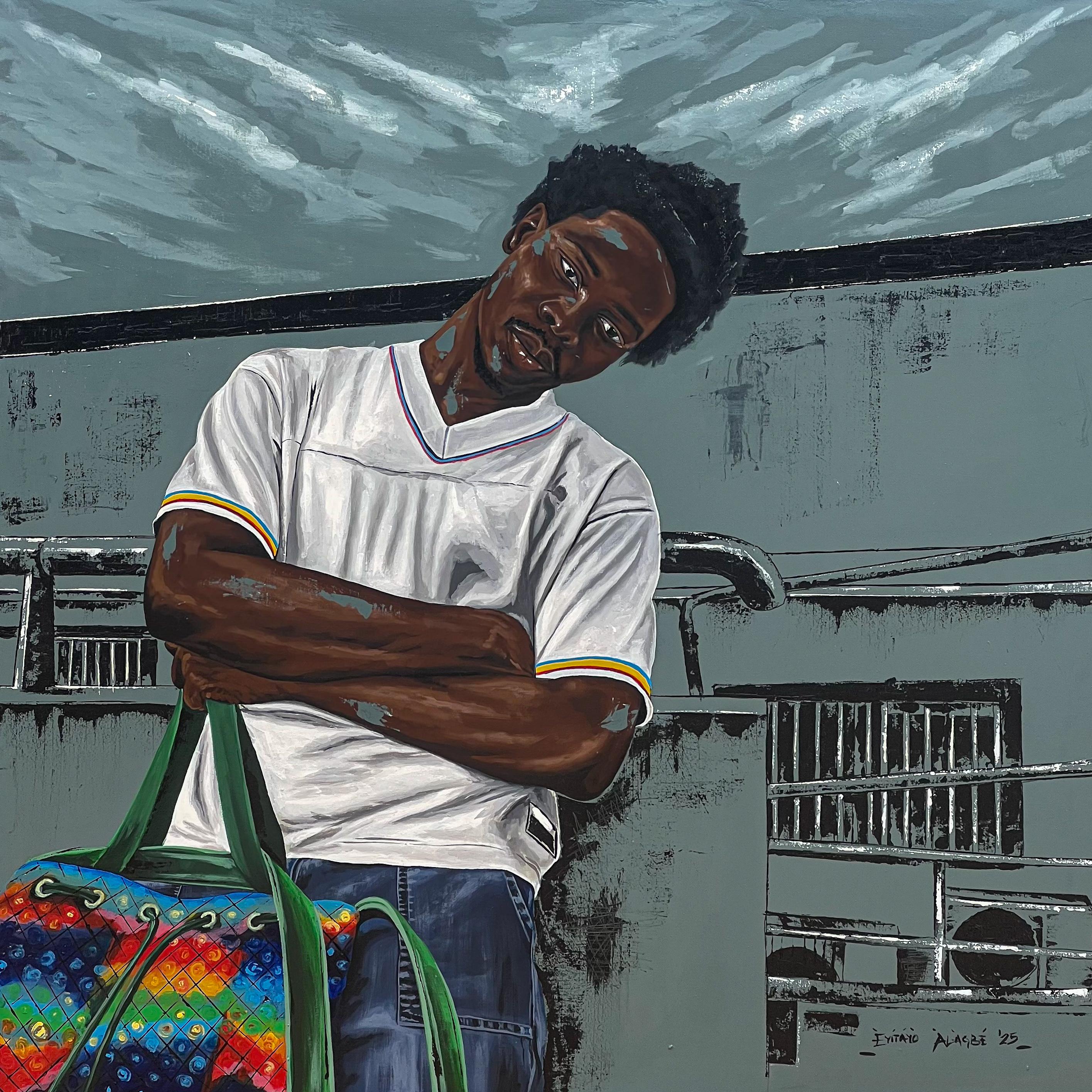 It's Okay To Not Be Okay - 21st Century Contemporary, Figurative, Relaxation