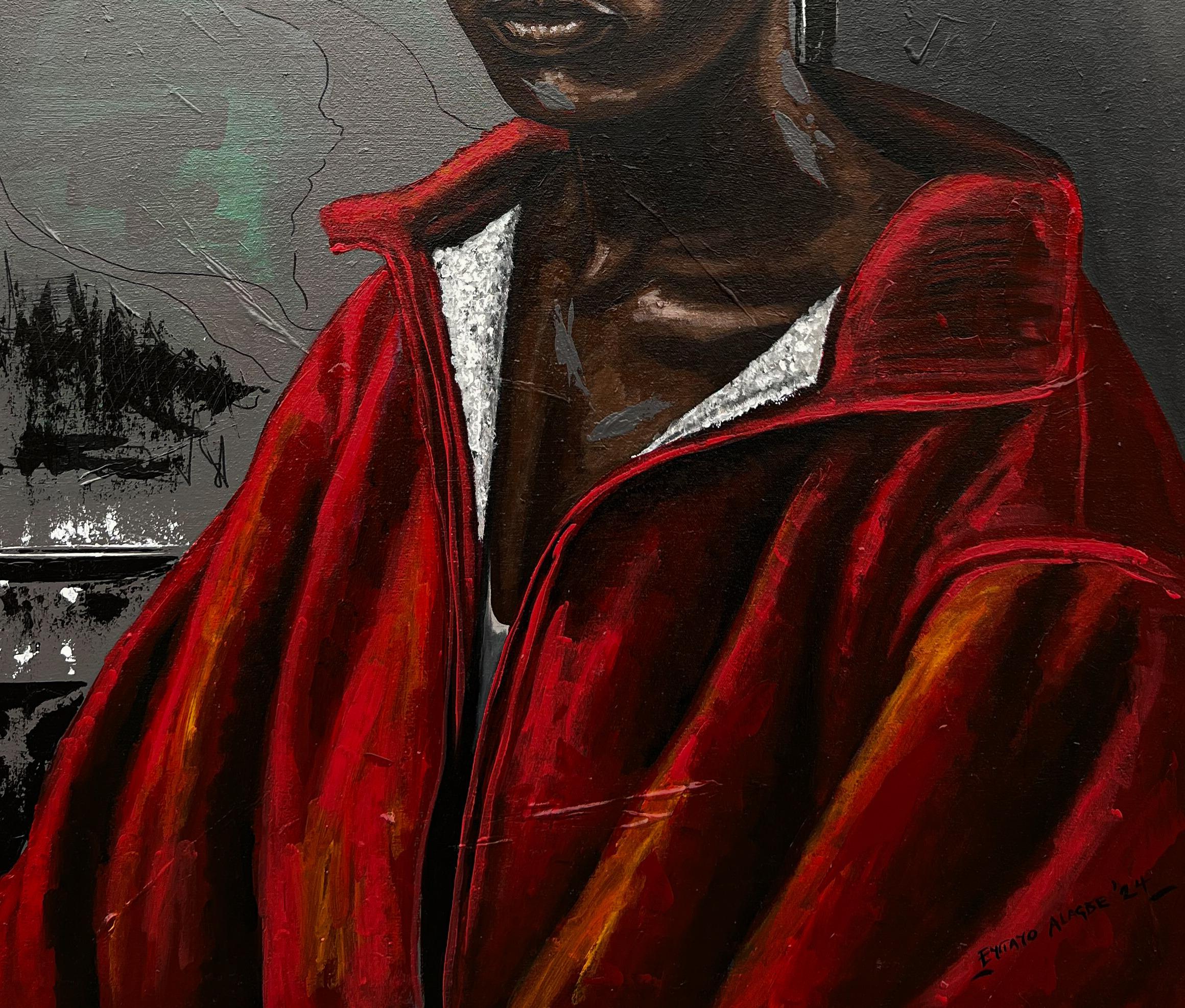 Retrato de Adesuwa - Siglo XXI, Contemporáneo, Retrato Figurativo, Mujer en venta 1