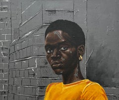 Soul of the City - 21st Century, Contemporary, Figurative Portrait, Africa Women