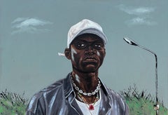 Standing Tall - 21st Century, Contemporary, Figurative, Portrait, Men, Africa