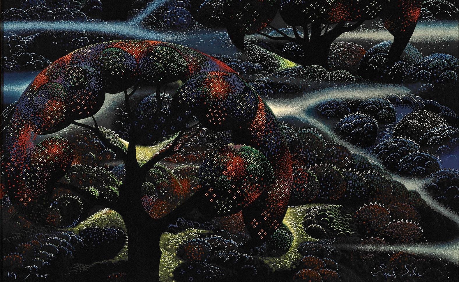 Il giardino dei sogni - Print Contemporaneo di Eyvind Earle