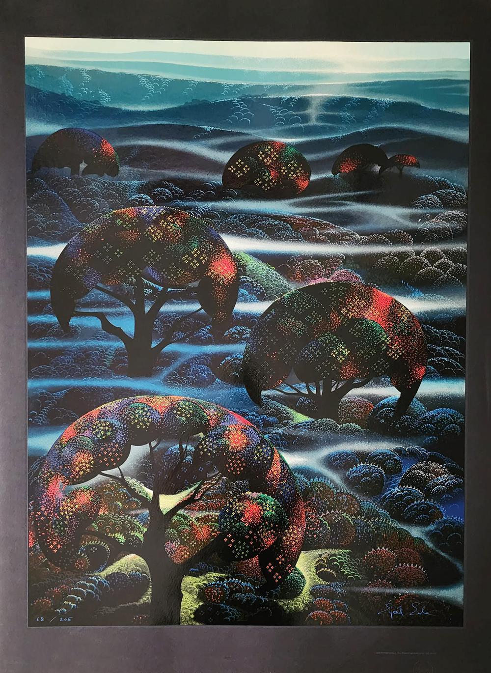 'GARDER OF DREAMES' 1990 - Print by Eyvind Earle