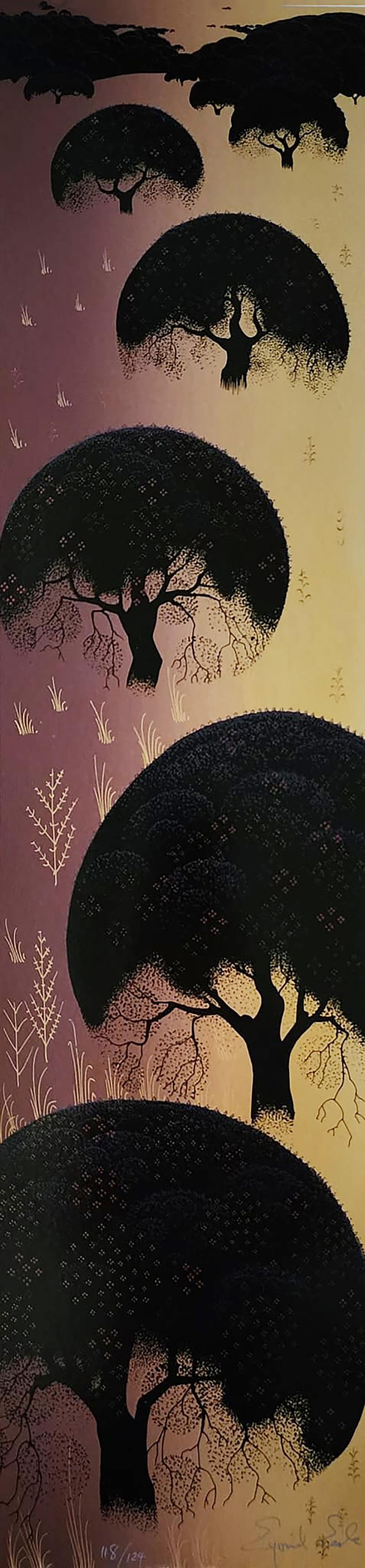 'SANTA YNEZ' 1974 - Print by Eyvind Earle