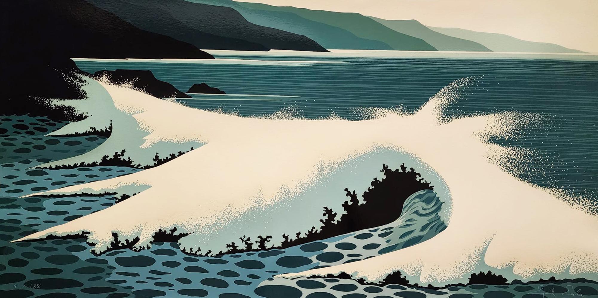 The White Wave' 1994 - Print by Eyvind Earle