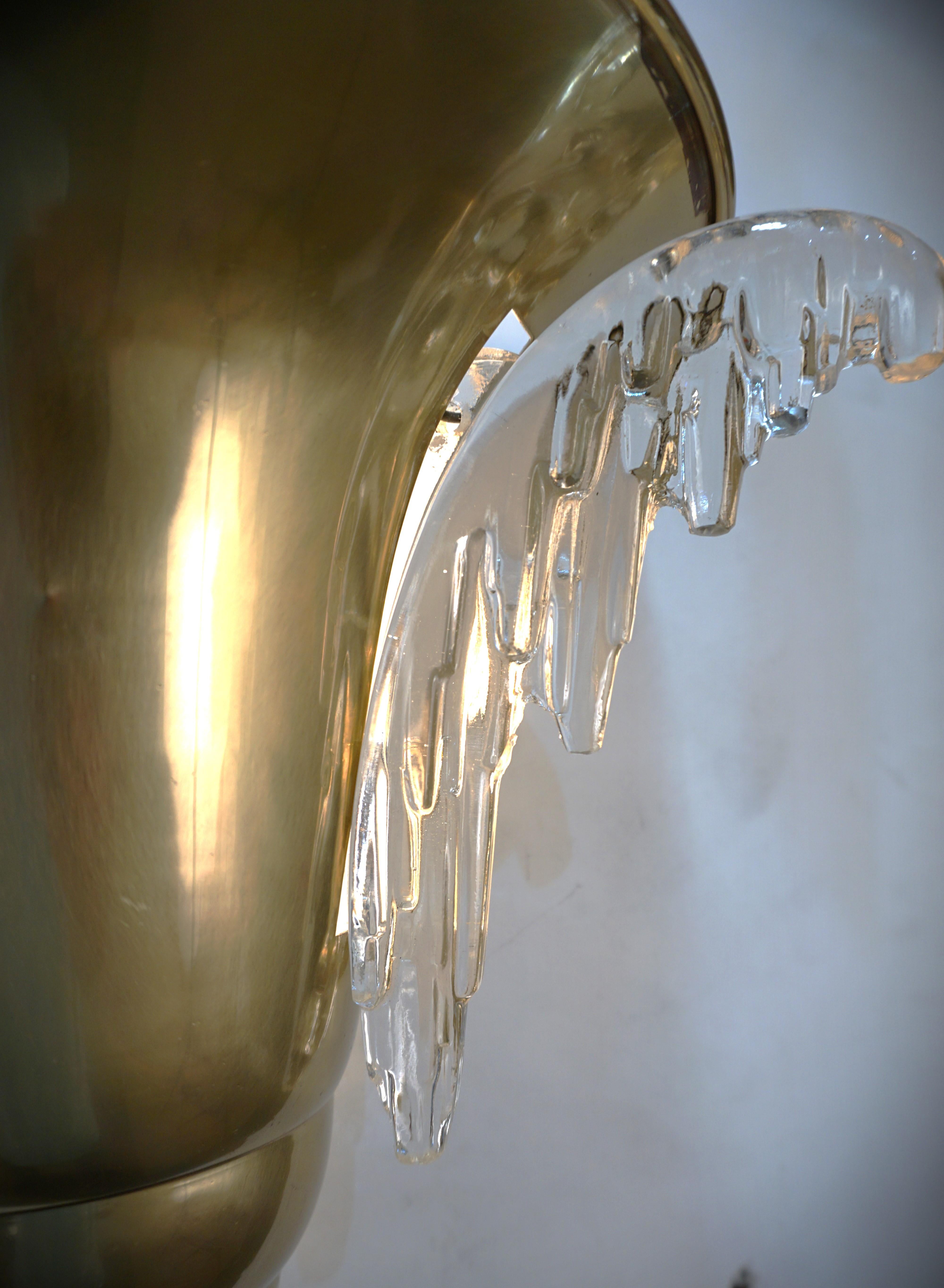 Ezan Petitot 1930's Art Deco Wall Sconce In Good Condition For Sale In Fairfax, VA