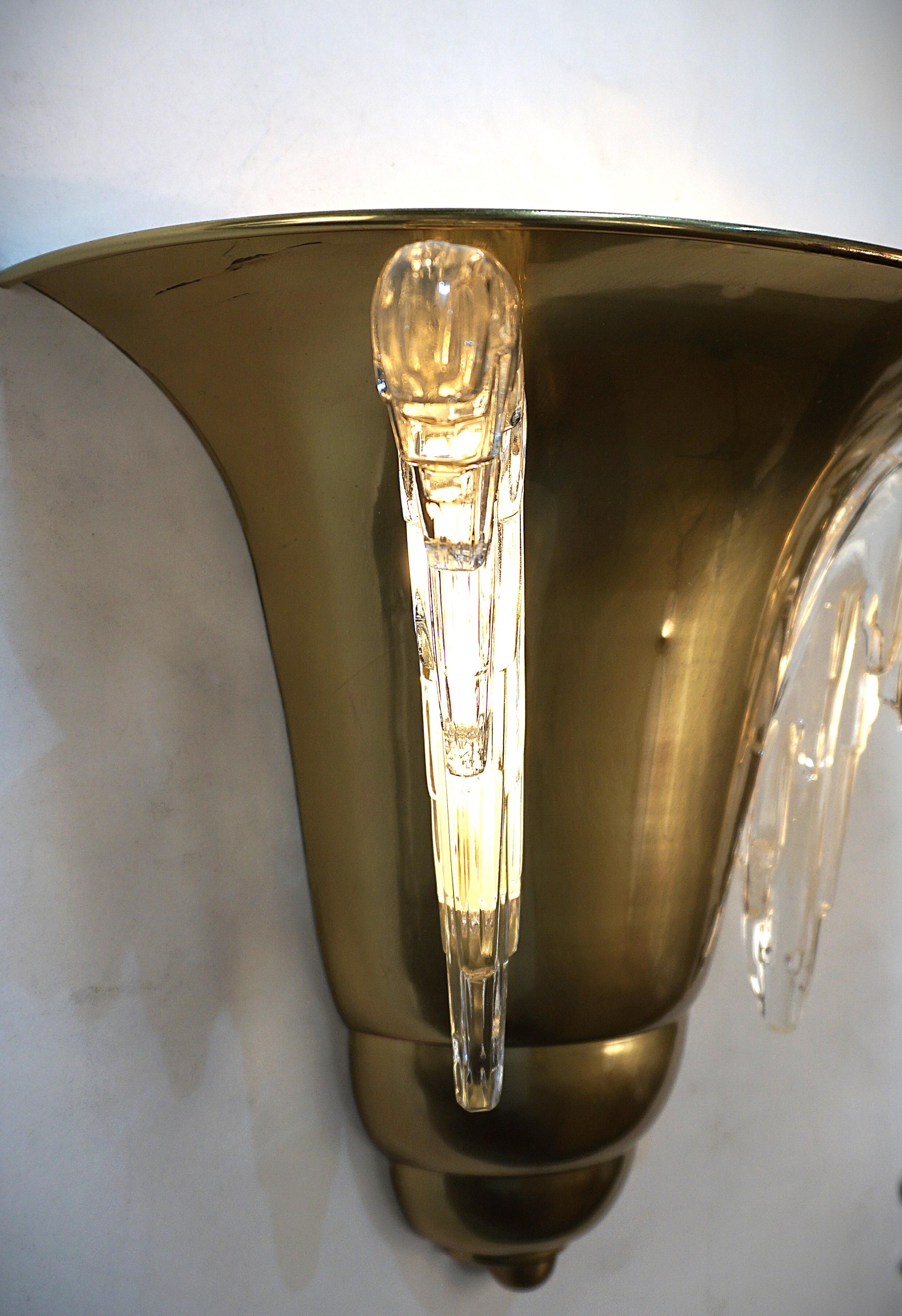 Ezan Petitot 1930's Art Deco Wall Sconce For Sale 1