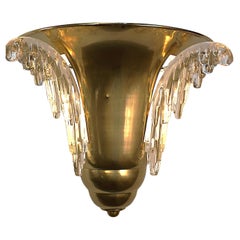 Ezan Petitot 1930's Art Deco Wall Sconce