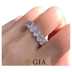 Eze Jewelry Bracelet éternel en diamant ovale certifié GIA