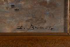 Alley in Capri, Oil Painting on Canvas, Italian School, 20th Century