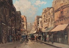 Busy Shopping Street