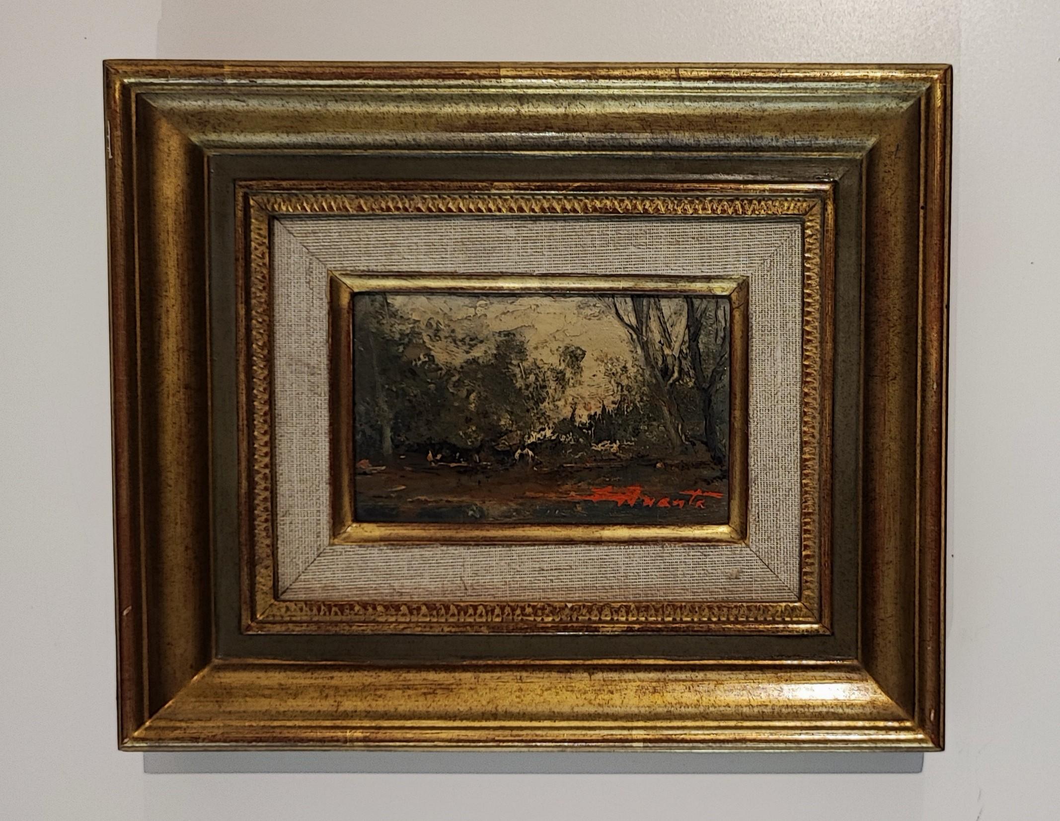 Paisaje - Painting de Ezelino Briante