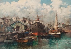 View of a port