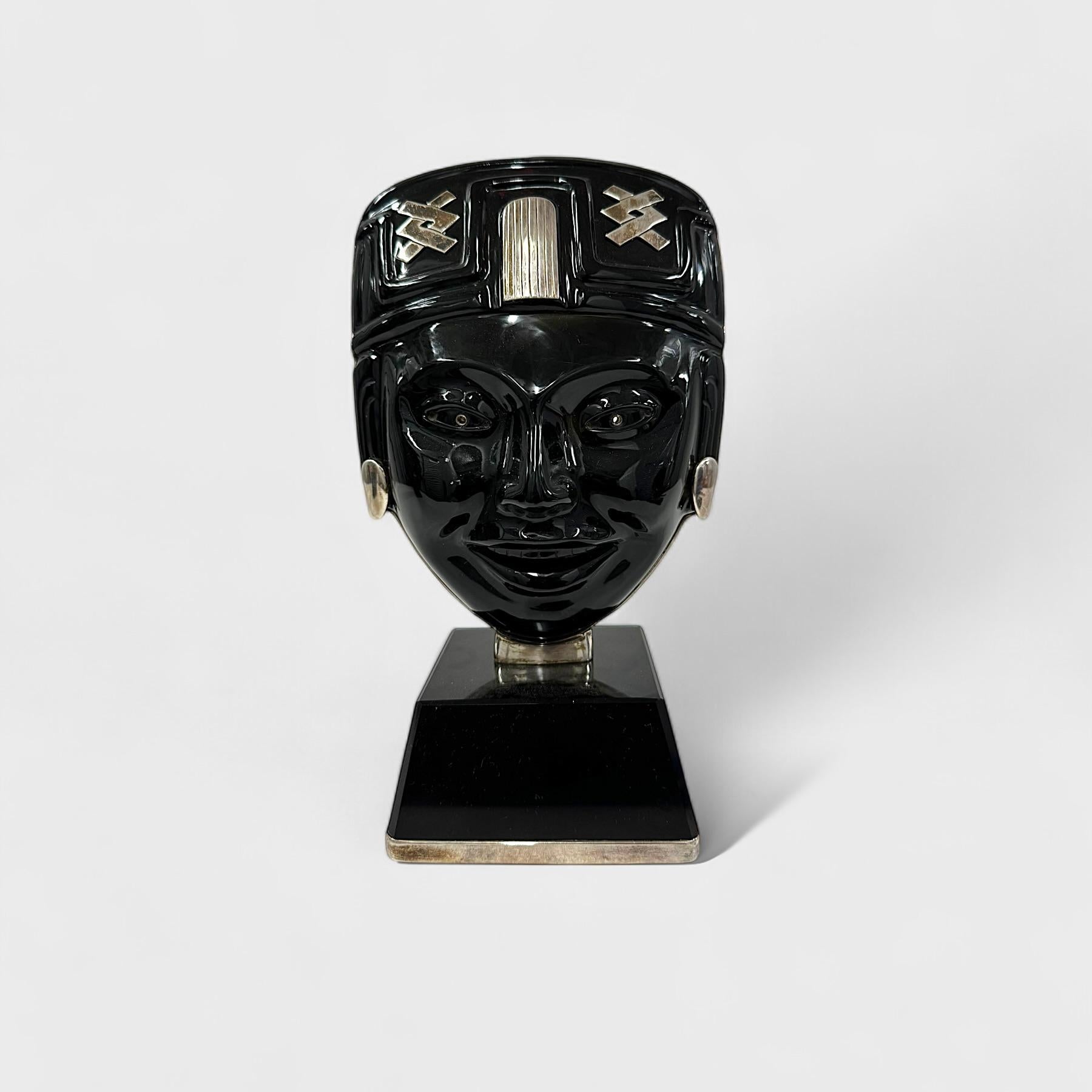 MASCHERA PREISPANICA TOTONACA - Sculpture di Ezequiel Tapia Bahena