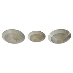 Ezio Didone, luminaires encastrés, métal, acrylique, Italie, années 1970