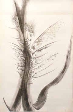 Ezio Martinelli Abstract Painting 44" x 30" Mid Century Modern Art