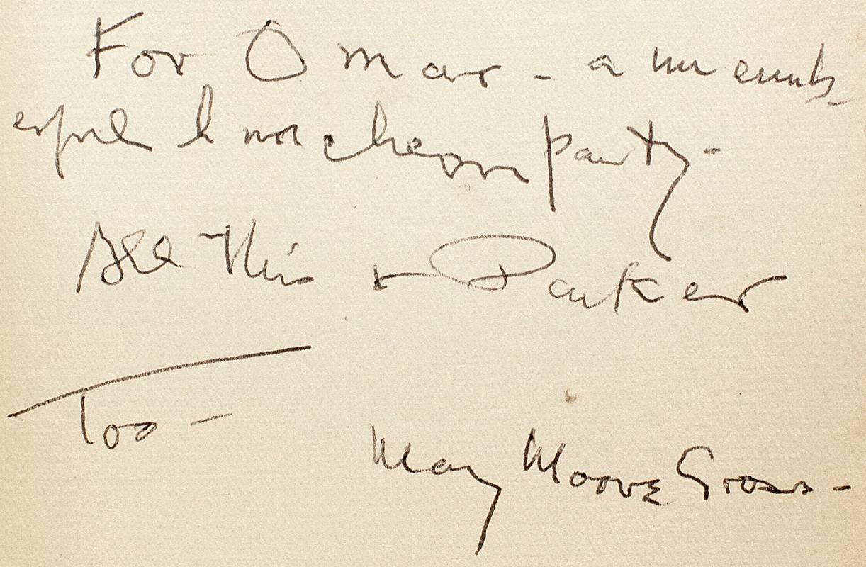 Ezra POUND. Personae. FIRST EDITION - INSCRIBED BY THE DEDICATEE TO POUND’S SON 1