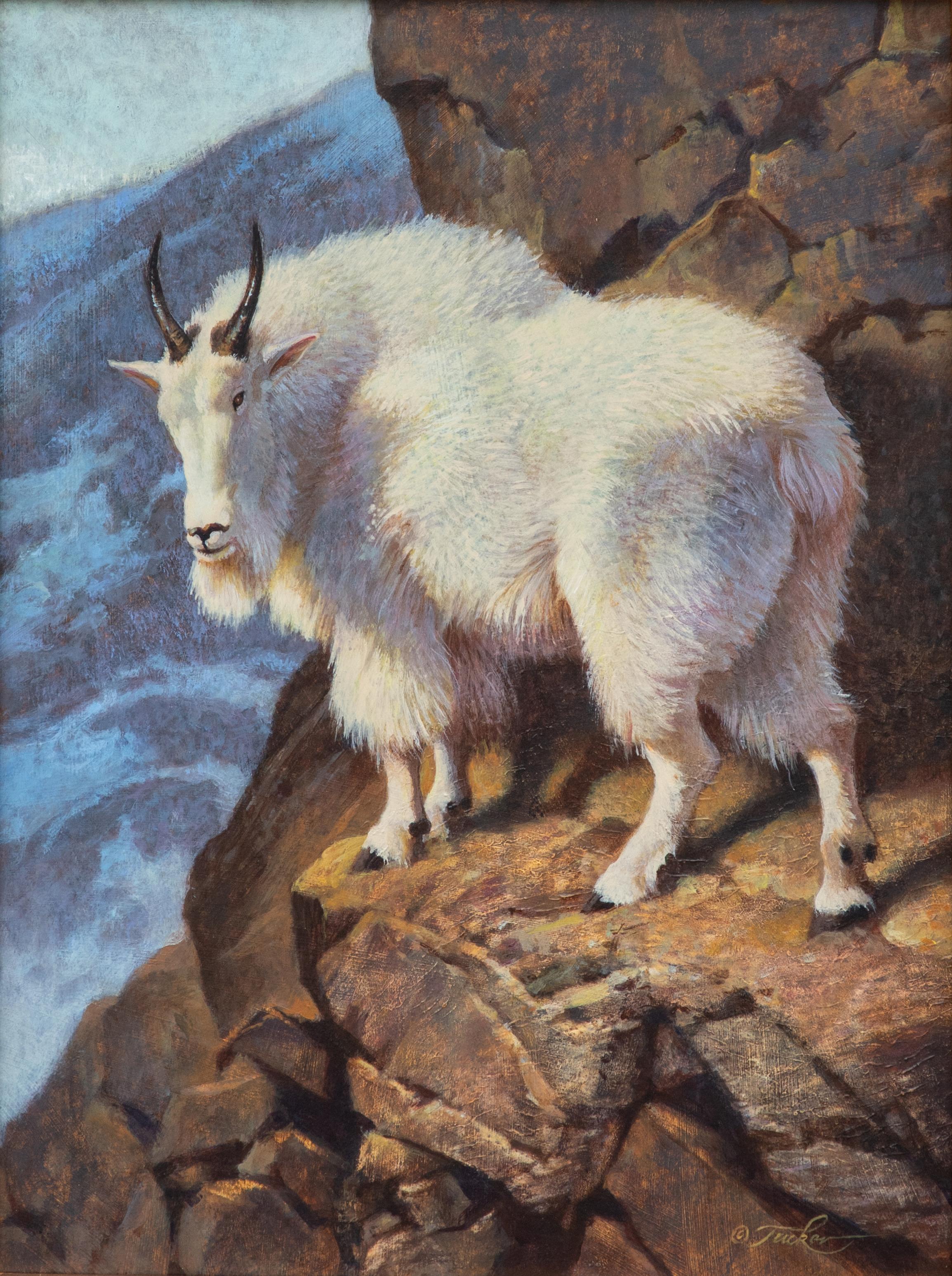 Ein sonniges Plätzchen – Painting von Ezra Tucker