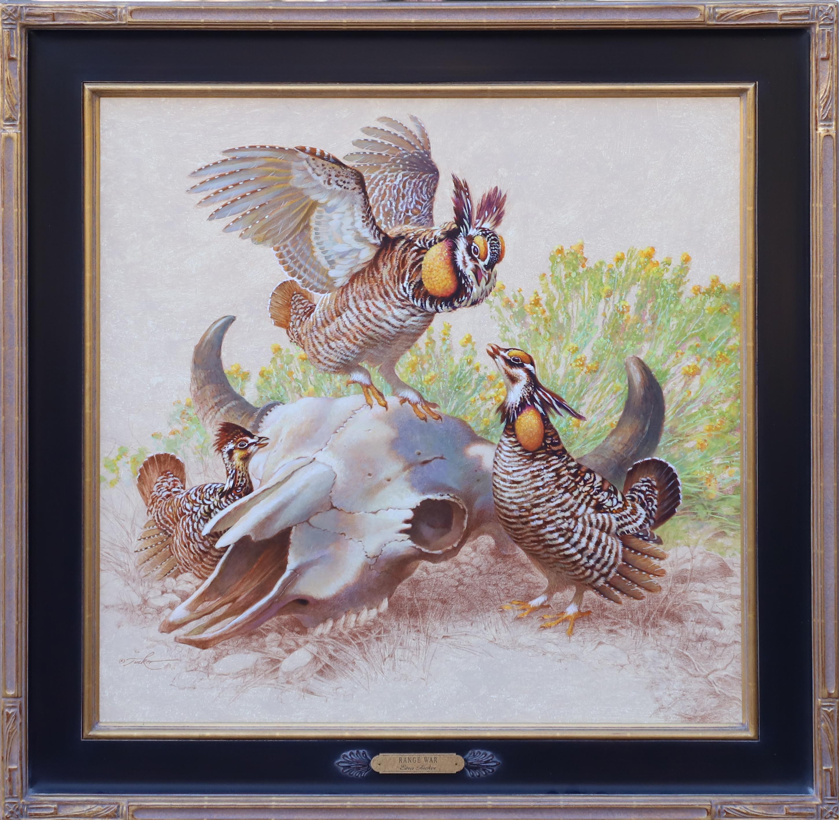 Ezra Tucker Animal Painting - Range War