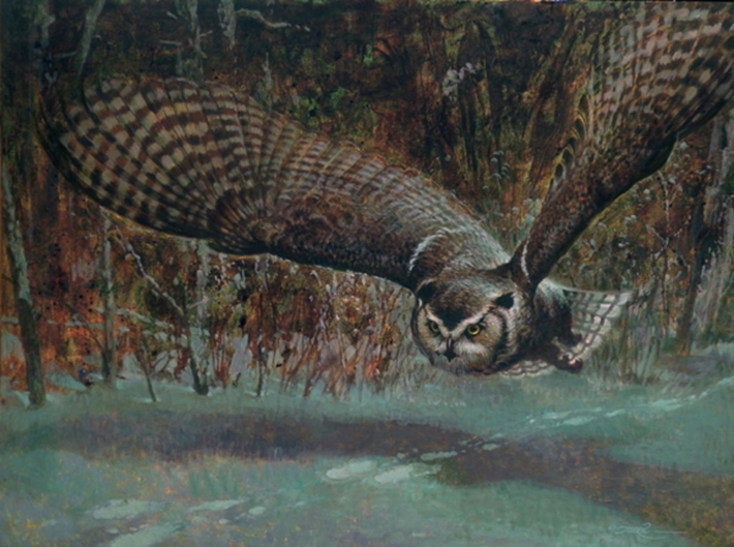 Run Rabbit Run - Realist Painting by Ezra Tucker