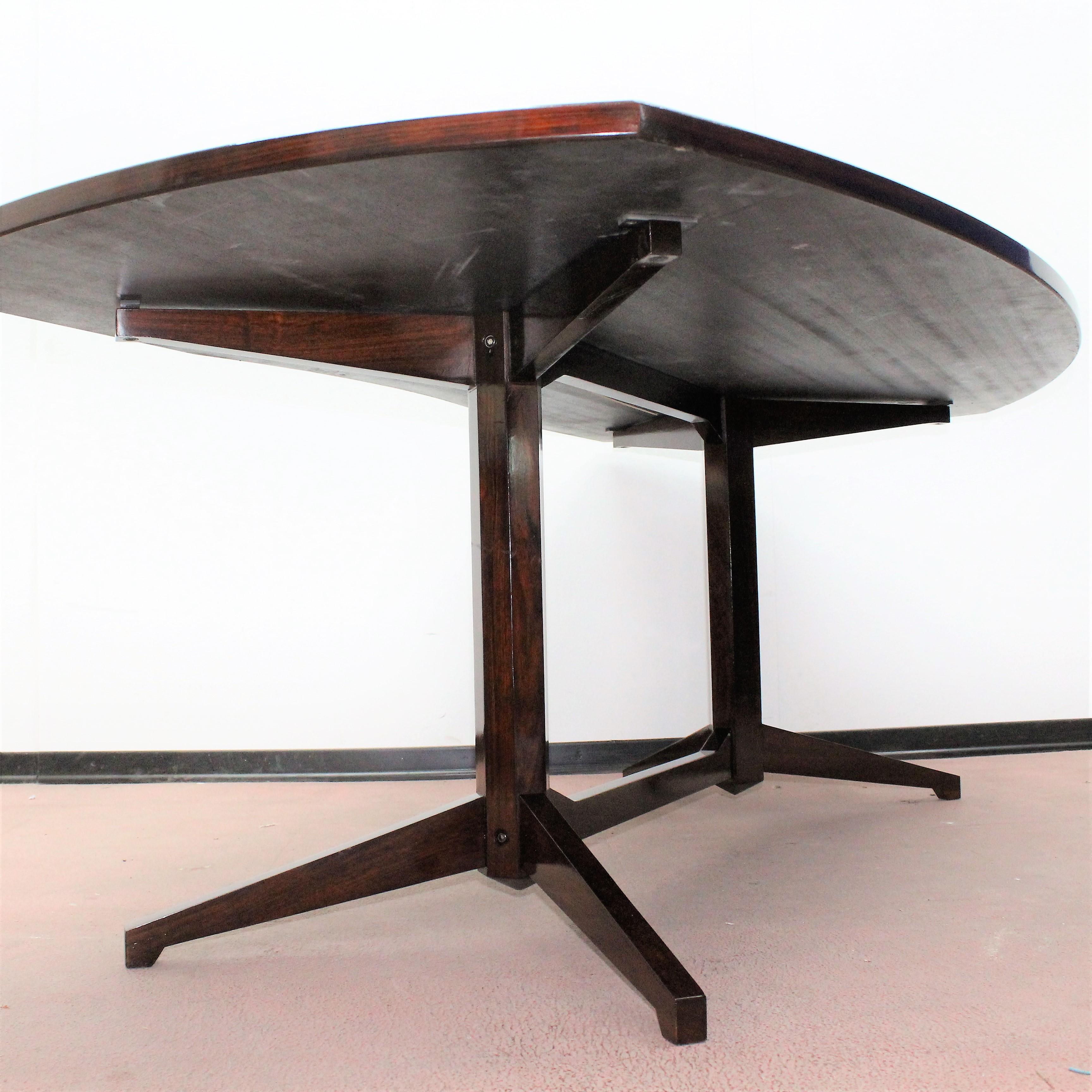 F. Albini & F. Helg for Poggi, 1958 Italy Modern Wood Desk Table 