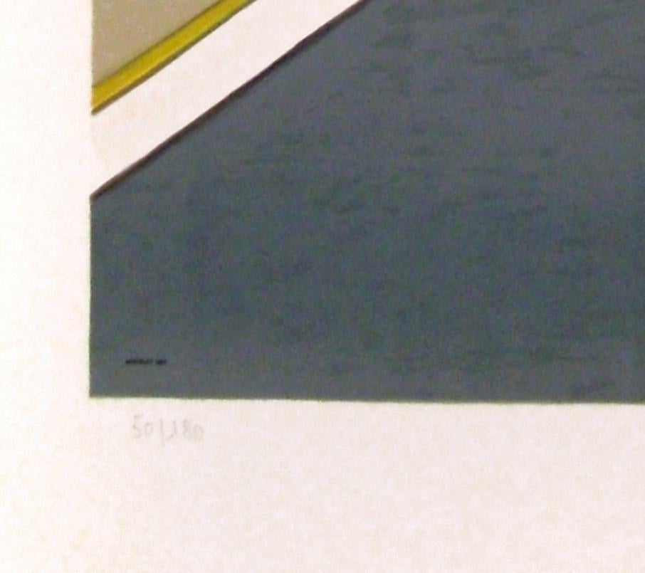 FIGURE RÉLECTION REFLÉE SUR LE MIRROR - Moderne Print par Francis Bacon