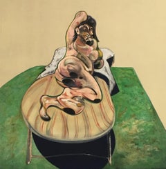 Francis Bacon Henrietta Moraes lithograph (Francis Bacon derriere le mirior) 