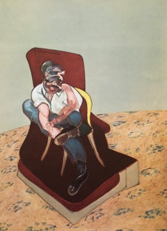Francis Bacon Three Studies for Portrait of Lucian Freud (lithograph)