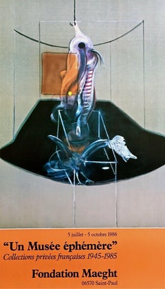 Le Boeuf, 1986 Original Foundation Maeght Exhibition Offset Lithograph