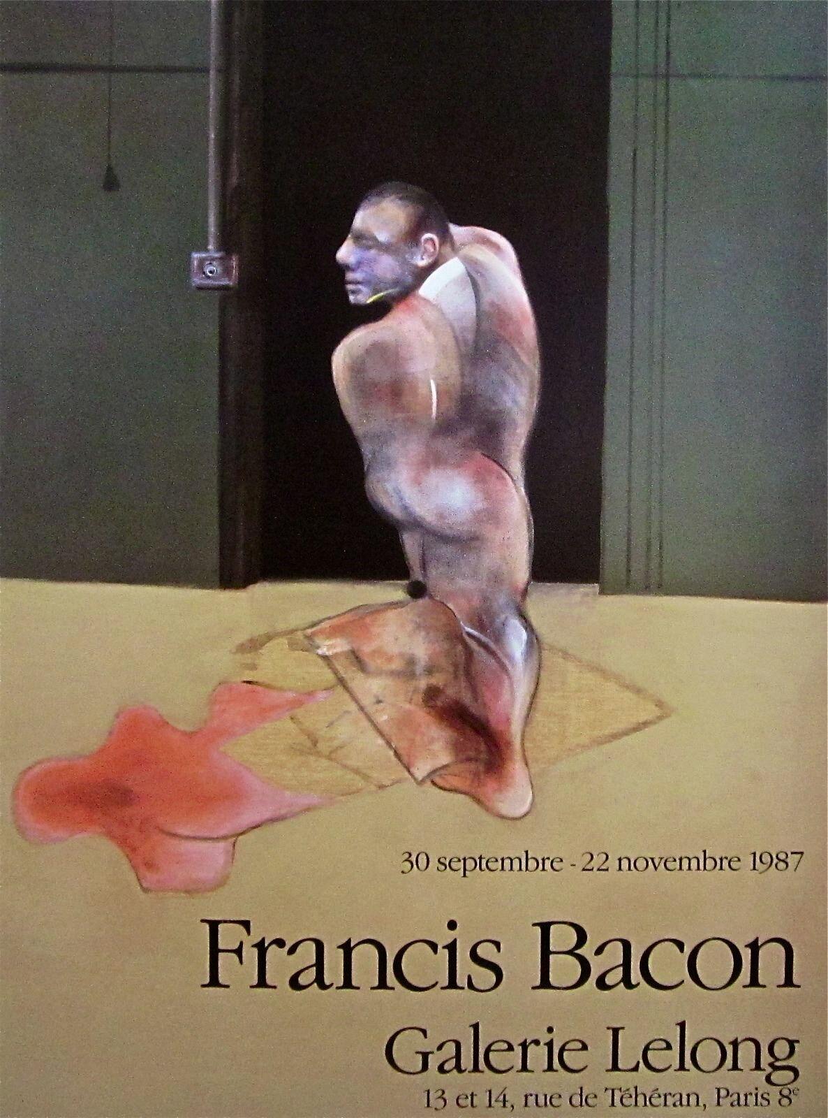 Artist: Francis Bacon (1909-1992)
Title: Standing Man
Year: 1987
Medium: Offset Lithograph on premium paper
Size: 26.25 x 19.75 inches
Condition: Excellent
Notes: Published by Galerie Lelong

FRANCIS BACON (1909-1992) Francis Bacon has a distinctive