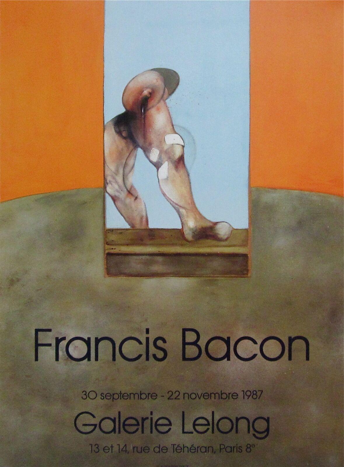 Francis Bacon FIGURE WRITING REFLECTED ON MIRROR For Sale at 1stDibs
