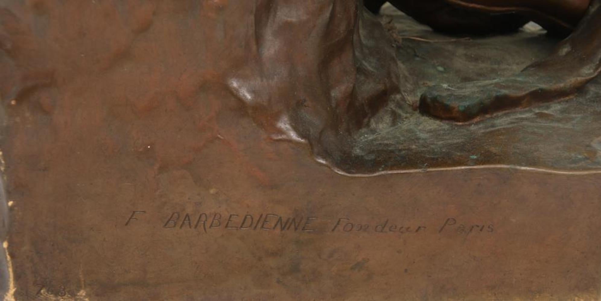 F. Barbedienne Bronze 
