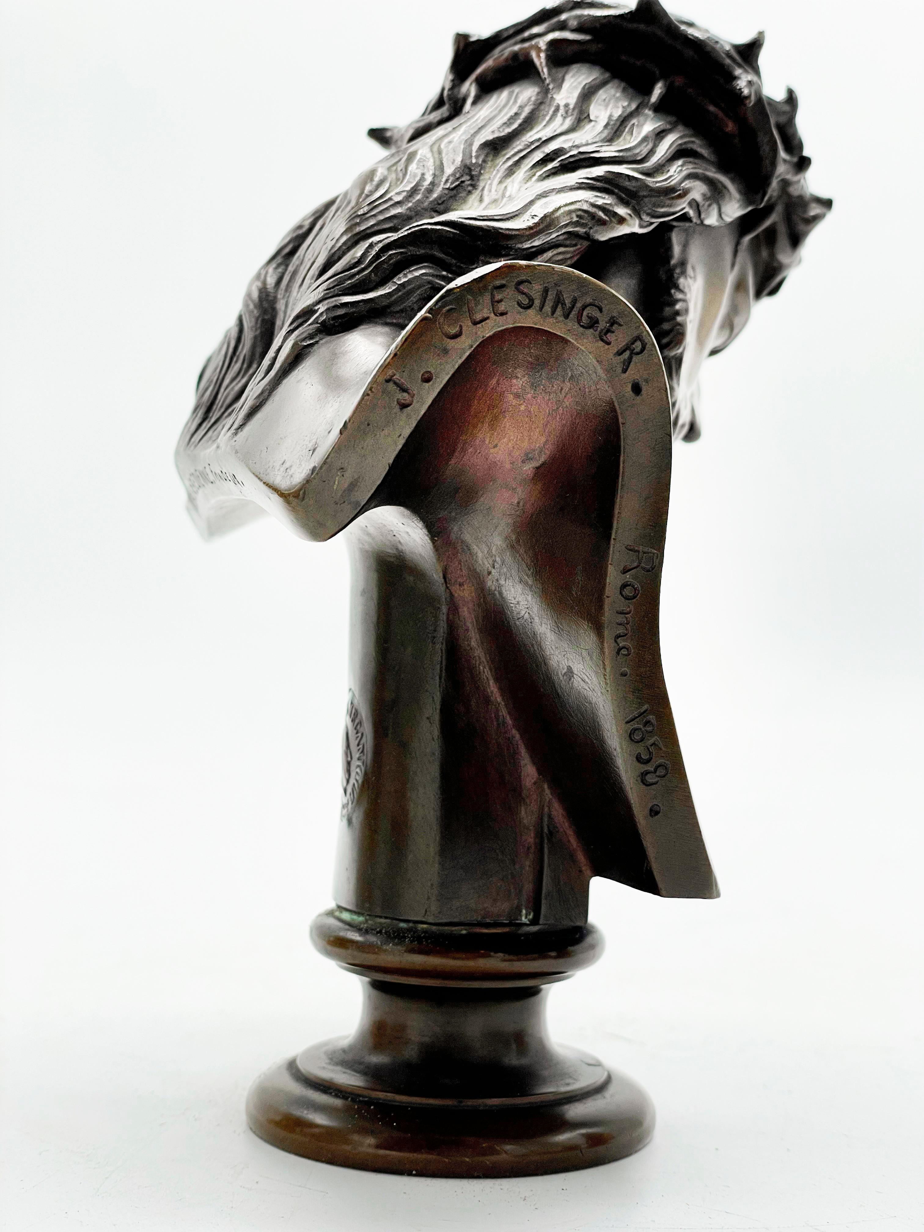 F.BARBEDIENNE  JÉSUS CHRIST  signée Albert-Dominique ROZE