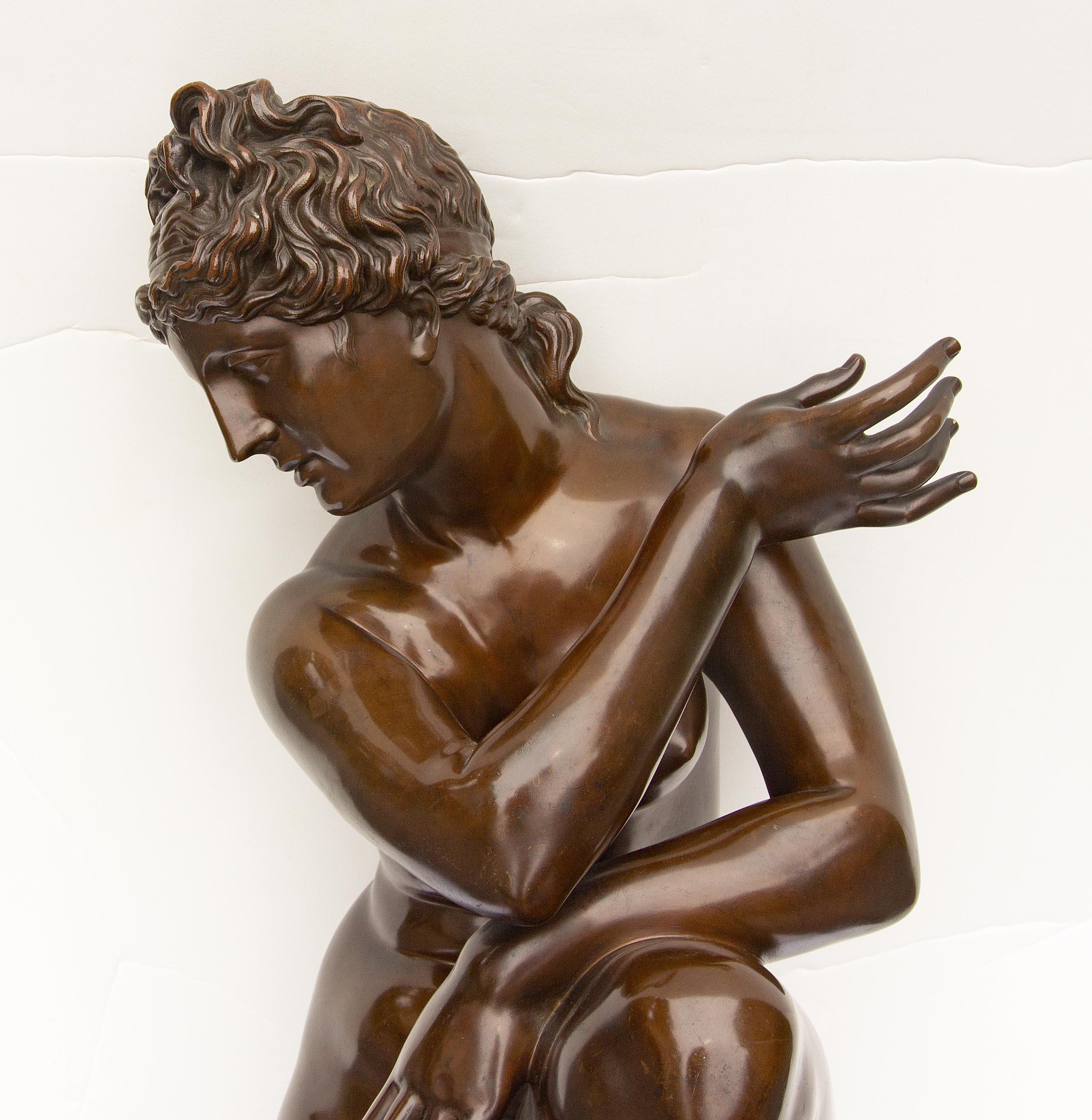 Gran escultura en bronce de la 