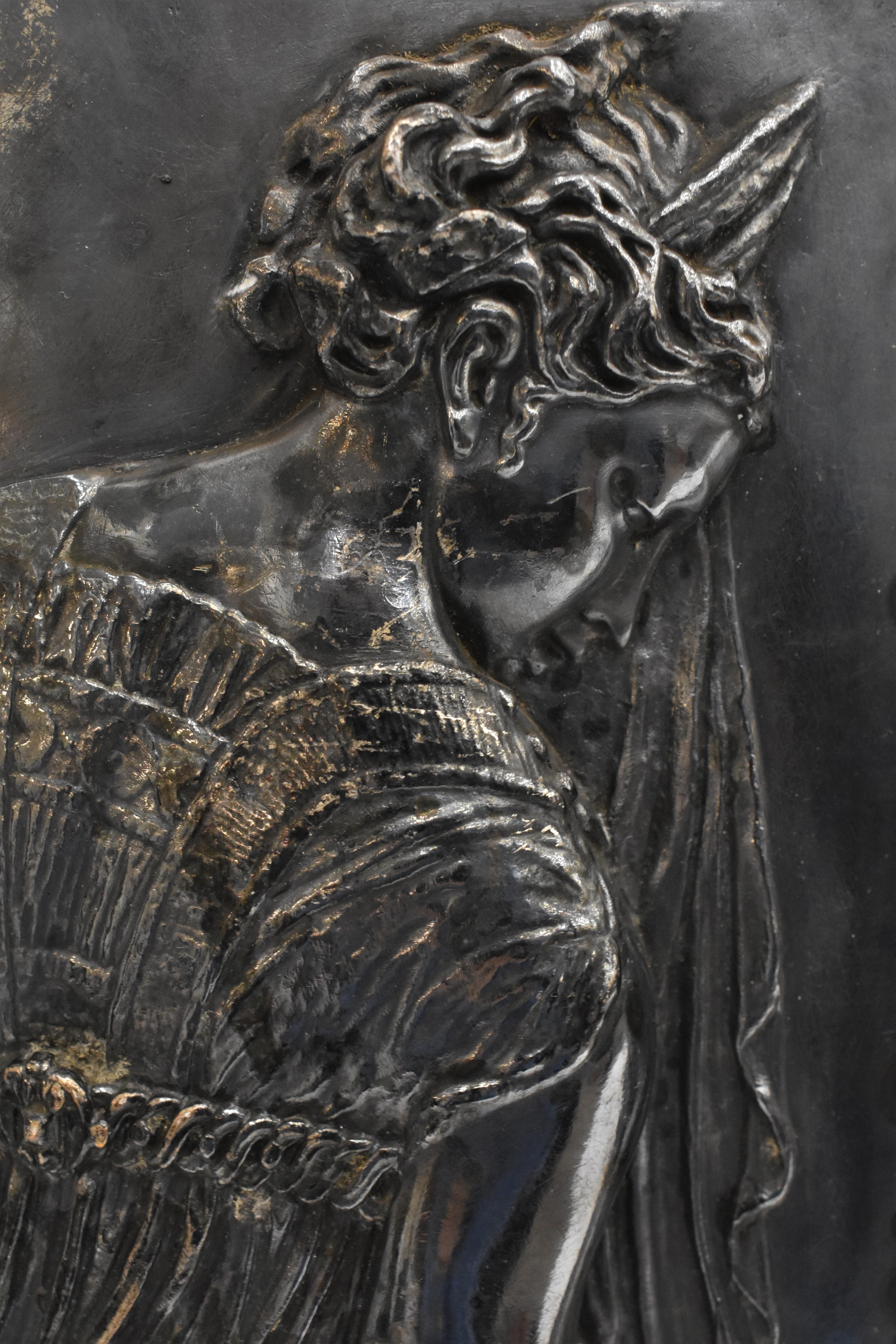 The piece offered here consists of two bronze reliefs, part A and part B, made by F. Barbedienne, after Jean Goujon.

Ferdinand Barbedienne (6 August 1810 – 21 March 1892) was a French metalworker and manufacturer, who was well known as a bronze