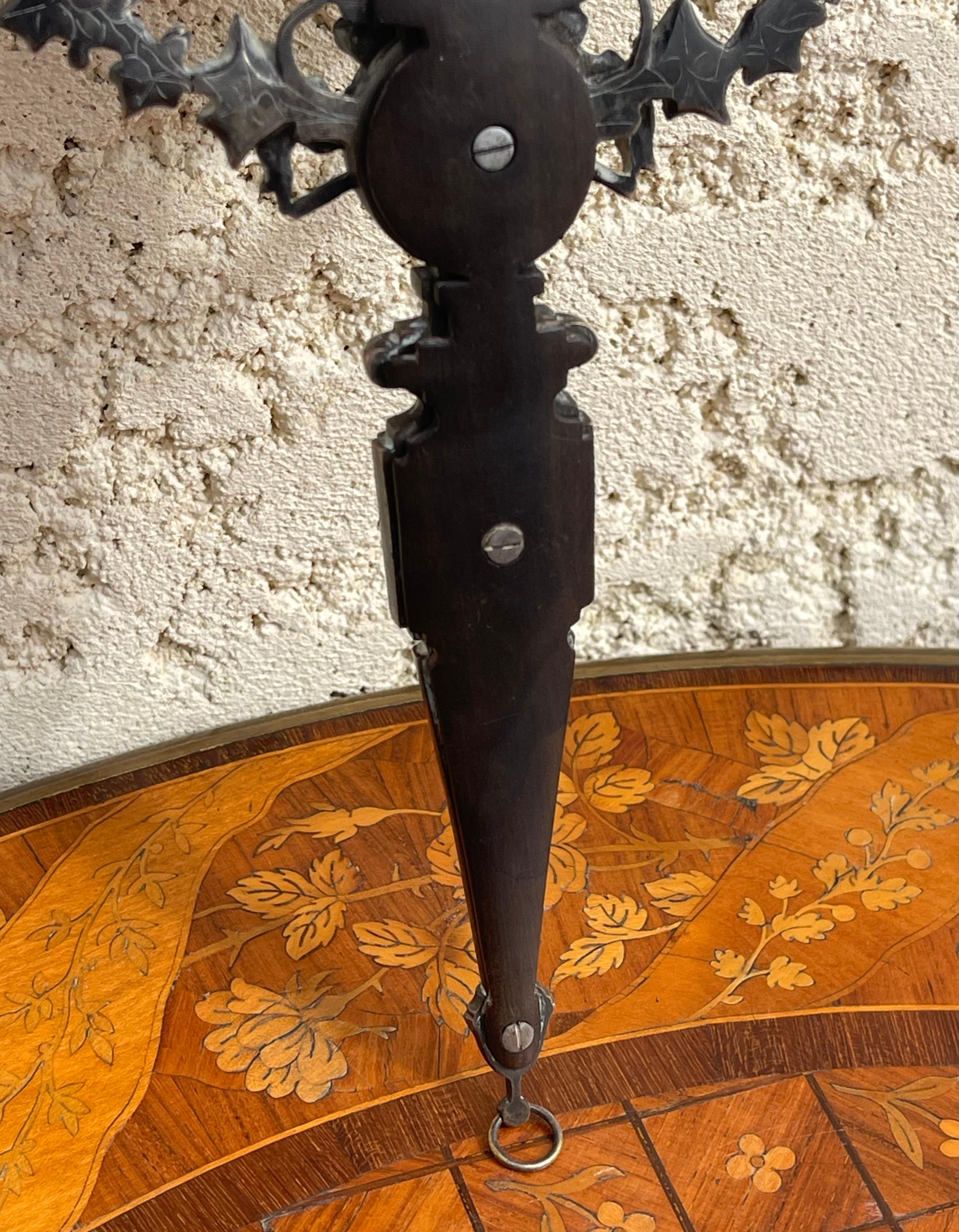 F. Barbedienne - Miroir à main en bronze argenté en vente 1