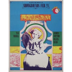Original psychedelic Cream concert poster by F. Bettencourt