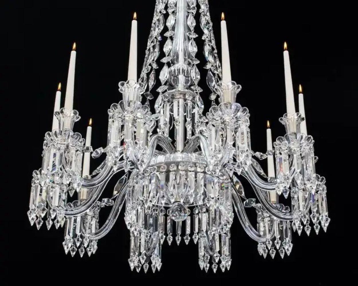 Victorian F & C Osler 19th Century Gasolier, now electrified.